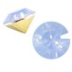 Basic Puntsteen SS39 Light sapphire blue opal